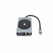 DICOTA D32059 interface hub USB Type-C Must, Silver