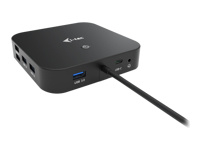 I-TEC USB-C Dual Display MST DS 2x DP 1x GLAN 3x USB 3.1 2x USB 2.0 1x USB-C-DatA 1x Audio/Mic Jack 1x 100W USB-C PD + Charger 112W