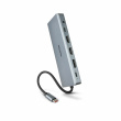 DICOTA D32065 interface hub USB 3.2 Gen 1 (3.1 Gen 1) Type-C Silver