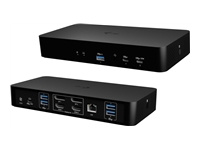I-TEC Universal Intelligent Dual Display DS 2xHDMI 2xDP 1xGLAN 2xUSB-C Gen2 3xUSB-A Gen2 2xUSB-A Gen1 1xAudio/Mic PD100W KL