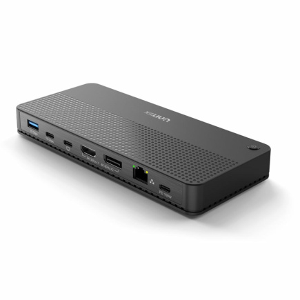 UNITEK D1079A laptop dock/port replicator Wired USB4 Черный