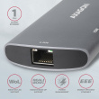AXAGON HMC-6M2, USB 3.2 Gen 1 hub, por