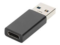 ASSMANN USB Type-C adapter type A to C M/F 3A 5GB 3.0 Version bl