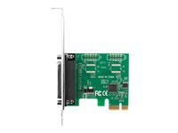 LANBERG extension card PCI-Express LPT DB25 + low profile bracket