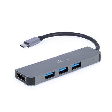 Cablexpert | USB Type-C 2-in-1 multi-port adapter (Hub + HDMI) | A-CM-COMBO2-01 | USB Type-C A-CM-COMBO2-01