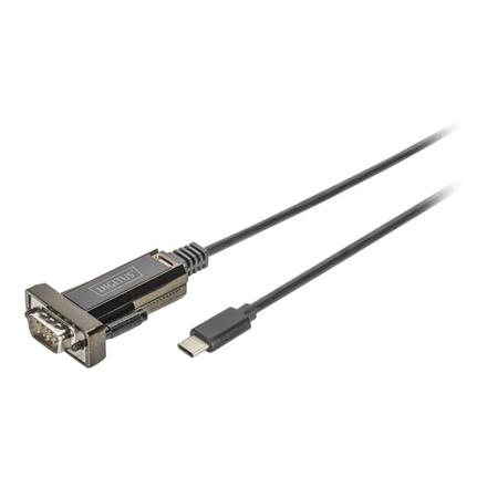 DIGITUS USB Type-C to Serial Adapter | Digitus | DIGITUS DA-70166 - serial adapter - USB-C - RS-232 | DA-70166 DA-70166