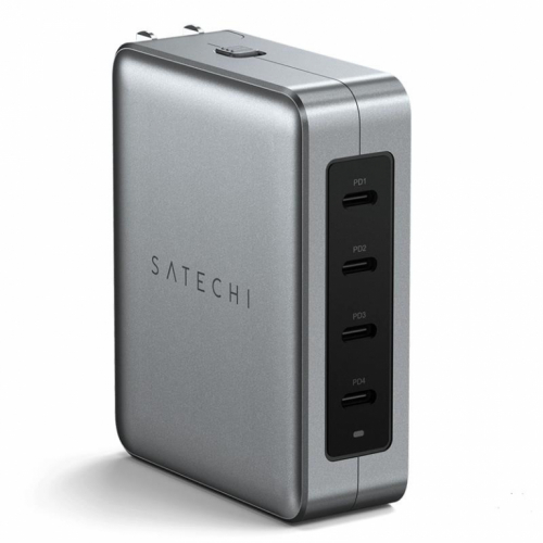 Satechi Travel Charger, 145 W, USB-C, hall - Vooluadapter / ST-W145GTM