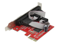 UNITEK Y-7504 Unitek 2 Port RS-232 PCI Express Card, Y-7504