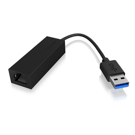 Raidsonic | USB 3.0 (A-Type) to Gigabit Ethernet Adapter | IB-AC501a IB-AC501a