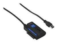 DIGITUS USB3.0 adaptor cable to SATA III incl. power supply for 2,5inch + 3,5inch HDD + SSD