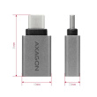 AXAGON Adapter into the USB-C port with USB Type A female output | RUCM-AFA RUCM-AFA