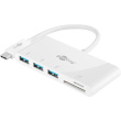 Goobay USB-C Multiport Adapter to 3x USB-A, Cardreader | 40759 40759