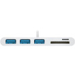 Goobay USB-C Multiport Adapter to 3x USB-A, Cardreader | 40759 40759