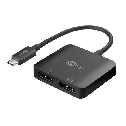 Goobay USB-C Adapter to 2x DisplayPort | 60171 60171