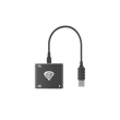 GENESIS TIN 200 Mouse/Keyboard Adapter For XONE/PS4/PS3/Switch Console, Black | Genesis NAG-1390