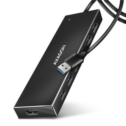 AXAGON SuperSpeed USB-A FLAT Hub | HUE-F7A HUE-F7A