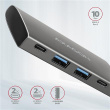 AXAGON SuperSpeed USB-C 10 Gbps SPEEDSTER 4 Hub | HMC-4G2 HMC-4G2