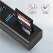 AXAGON SuperSpeed USB-A Hub and Card Reader | HMA-CR3A HMA-CR3A
