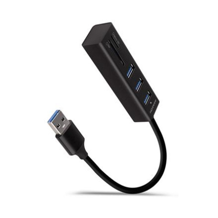 AXAGON SuperSpeed USB-A Hub and Card Reader | HMA-CR3A HMA-CR3A