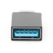 Digitus | USB Type-C adapter, type C to A M/F, 3A, 5GB, 3.0 Version | AK-300506-000-S | Plug USB C | Jack USB A AK-300506-000-S
