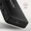 AXAGON Travel four-port USB-A 5Gbps hub | HUE-C1A HUE-C1A