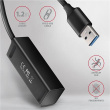 AXAGON Miniature metal four-port USB 3.2 Gen 1 hub | HUE-M1AL HUE-M1AL