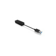 Raidsonic | USB 3.0 (A-Type) to Gigabit Ethernet Adapter | IB-AC501a IB-AC501a