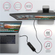 AXAGON SuperSpeed USB-C Combo 6in1 Hub | HMC-6H4A HMC-6H4A
