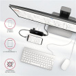AXAGON SuperSpeed USB-C Combo 6in1 Hub | HMC-6H4A HMC-6H4A