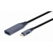 Cablexpert USB Type-C to HDMI display adapter, Space grey | A-USB3C-HDMI-01 A-USB3C-HDMI-01