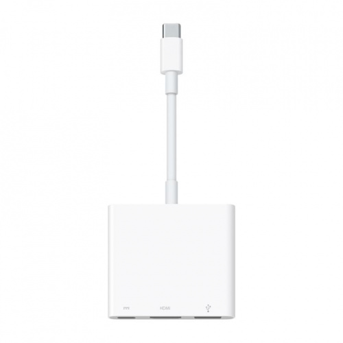 Apple USB-C Digital AV Multiport, valge - Adapter / MW5M3ZM/A