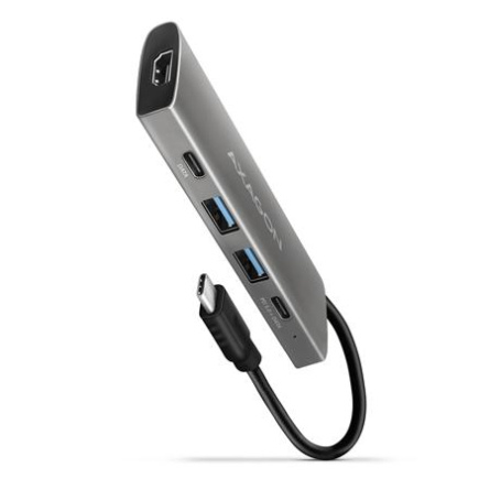 AXAGON Multi-port USB-C 10Gbps hub, 13cm | HMC-5G21 HMC-5G21
