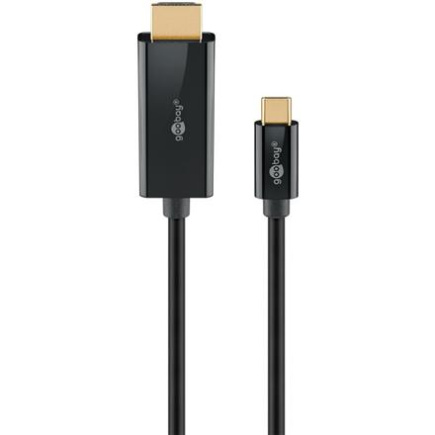 Goobay USB-C to HDMI Cable 4K at 60 Hz, 1 m | 75696 75696