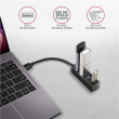 AXAGON Miniature metal four-port USB 3.2 Gen 1 hub | HUE-M1A HUE-M1A