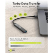 Goobay Slim 4-Port USB Hub, USB-A to USB-A, 5 Gbit/s | 74456 74456