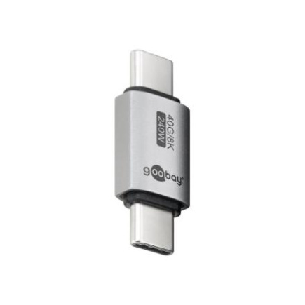 Goobay 74448 USB-C™ Adapter Straight, USB4™ | Goobay 74448