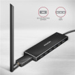 AXAGON SuperSpeed USB-A FLAT Hub | HUE-F7A HUE-F7A