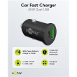 Goobay Dual-USB Car Fast Charger USB-C PD (Power Delivery), 45 W | 61739 61739