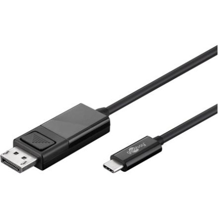 Goobay | USB-C- DisplayPort adapter cable (4k 60 Hz) | 79295 | USB-C male | DisplayPort male | USB-C to DP | 1.2 m 79295