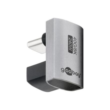 Goobay 74445 USB-C Adapter 180° U-Shape, USB4 | Goobay 74445