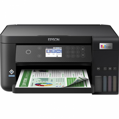 Epson EcoTank L6260, WiFi, must - Multifunktsionaalne värvi-tindiprinter / C11CJ62402