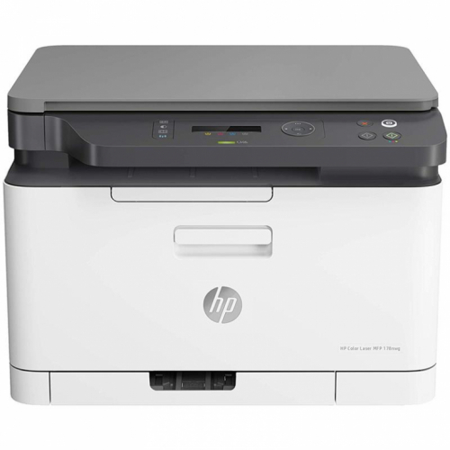 HP MFP 178nw, WiFi, valge/hall - Multifunktsionaalne värvi-laserprinter / 4ZB96A#B19