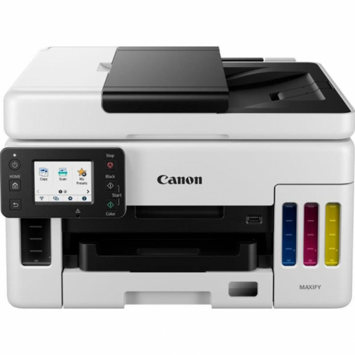 Canon Maxify GX6050, WiFi, LAN, USB, kahepoolne, valge - Multifunktsionaalne värvi-tindiprinter / 4470C006