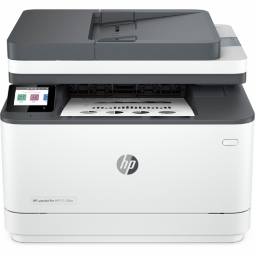 HP LaserJet Pro MFP 3102fdw AIO All-in-One Printer - A4 Mono Laser, Print/Copy/Scan, Automatic Document Feeder, Auto-Duplex, LAN, Fax, WiFi, 33ppm, 350-2500 pages per month (replaces M227fdw)