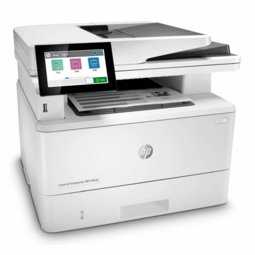 HP LaserJet Enterprise MFP M430f, Black and white, Printer for Business, Print, copy, scan, fax, 50-sheet ADF; Two-sided printing; Two-sided scanning; Front-facing USB printing; Compact Size; Energy Efficient; Strong Security