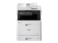 BROTHER DCP-L8410CDW MFP colour laser 215.9x355.6mm A4 31ppm copy 31ppm print 300 sheets USB 2.0 Gigabit LAN Wi-Fin USB host