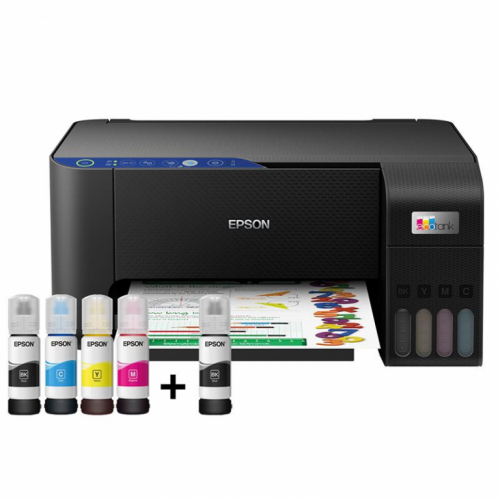 Epson EcoTank L3251, WiFi, must - Multifunktsionaalne värvi-tindiprinter / C11CJ67406