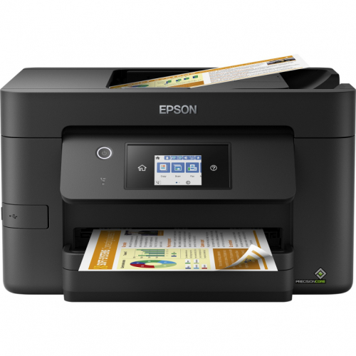 T Epson WorkForce Pro WF-3820DWF Tintenstrahldrucker 4in1 A4 LAN WLAN WiFi ADF