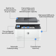 HP LaserJet Pro MFP 3102fdn AIO All-in-One Printer - A4 Mono Laser, Print/Copy/Scan/Fax, Automatic Document Feeder, Auto-Duplex, LAN, 33ppm, 350-2500 pages per month (replaces M227fdn)