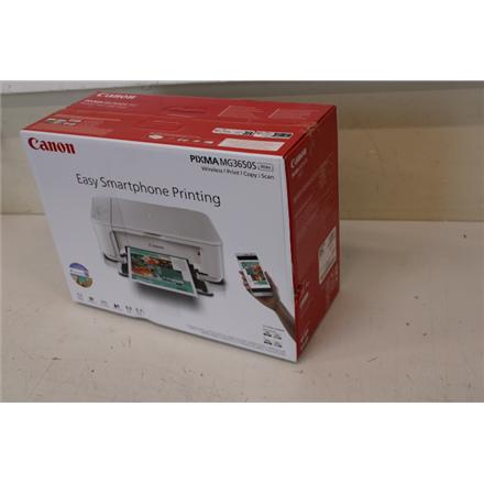 Renew. CANON IJ MFP PIXMA MG3650S EUR2 WH | Canon Multifunctional printer | PIXMA MG3650S | Inkjet | Colour | A4 | Wi-Fi | White | DAMAGED PACKAGING